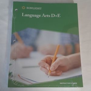 Sonlight D&E Language Arts
